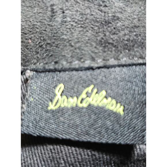 Sam Edelman Womens Louie Sz 7.5 Black Suede Fringe BOHO Festival Ankle Boots - Picture 3 of 15